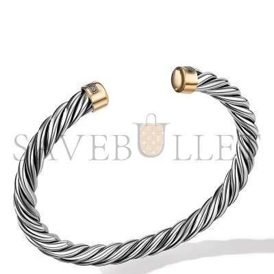 DAVID YURMAN CABLE CUFF BRACELET 6MM 203054
